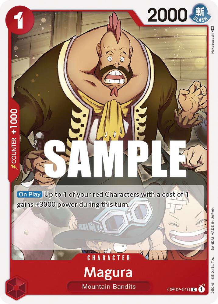 Magura OP02-016 card from Paramount War