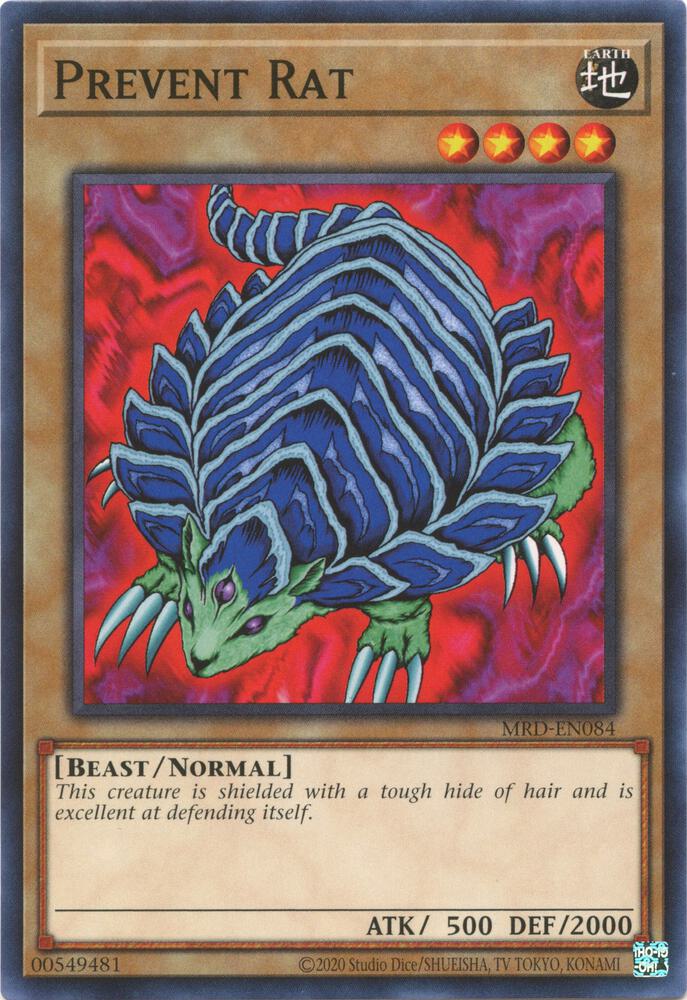 Prevent Rat MRD-EN084 card from Metal Raiders (25th Anniversary Edition)