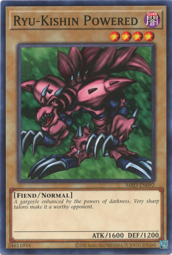 Ryu-Kishin Powered MRD-EN092 card from Metal Raiders (25th Anniversary Edition)