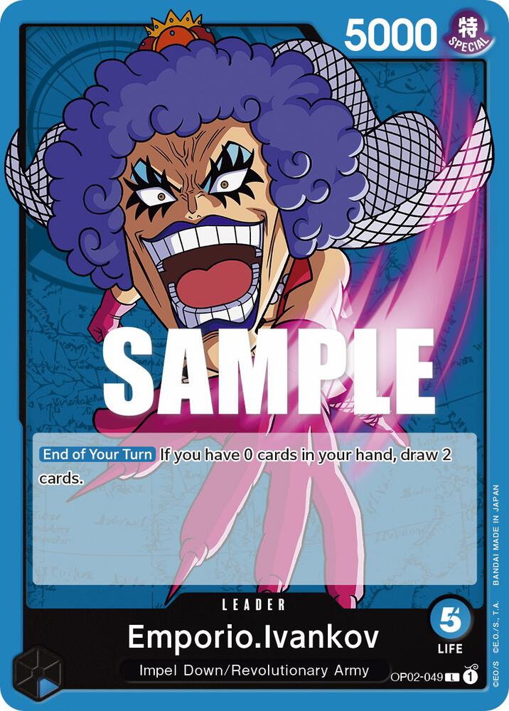 Emporio.Ivankov OP02-049 card from Paramount War