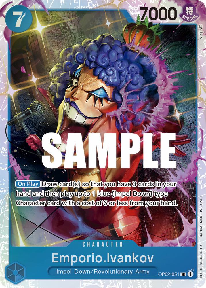 Emporio.Ivankov OP02-051 card from Paramount War