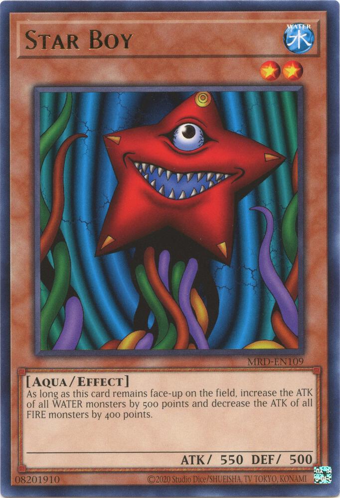 Star Boy MRD-EN109 card from Metal Raiders (25th Anniversary Edition)