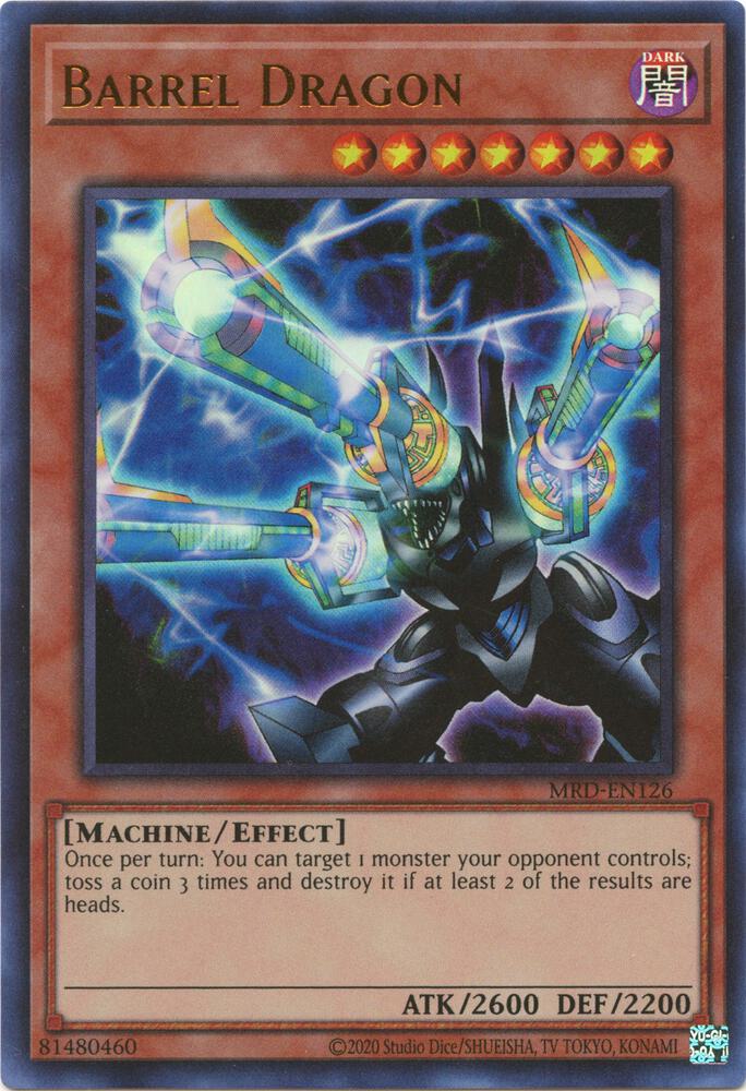 Barrel Dragon MRD-EN126 card from Metal Raiders (25th Anniversary Edition)