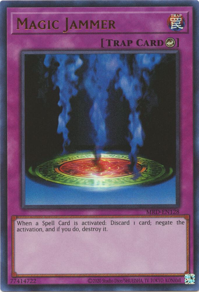 Magic Jammer MRD-EN128 card from Metal Raiders (25th Anniversary Edition)