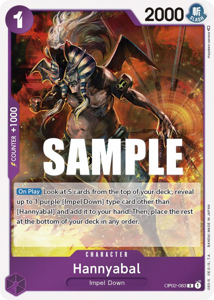 Hannyabal OP02-083 card from Paramount War