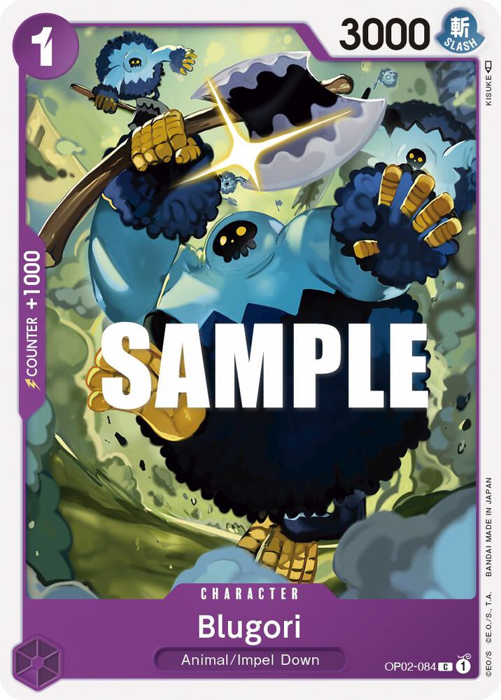 Blugori OP02-084 card from Paramount War