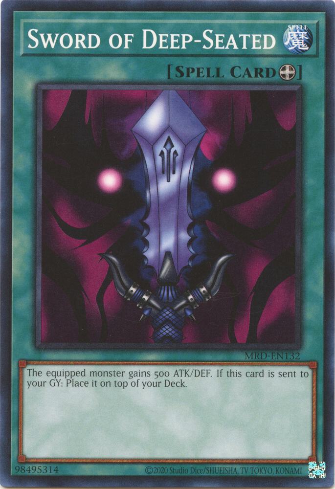 Sword of Deep-Seated MRD-EN132 card from Metal Raiders (25th Anniversary Edition)