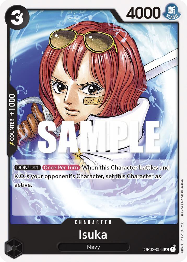 Isuka OP02-094 card from Paramount War