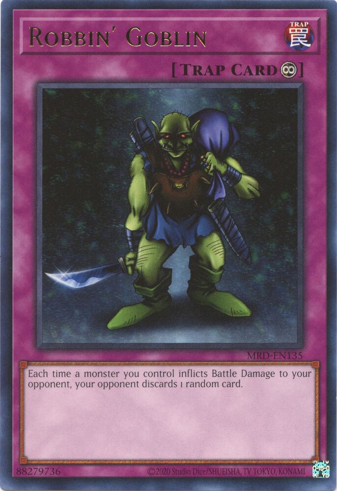 Robbin' Goblin MRD-EN135 card from Metal Raiders (25th Anniversary Edition)