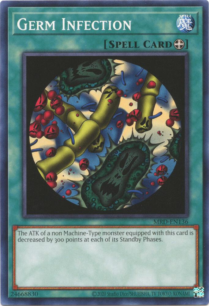 Germ Infection MRD-EN136 card from Metal Raiders (25th Anniversary Edition)