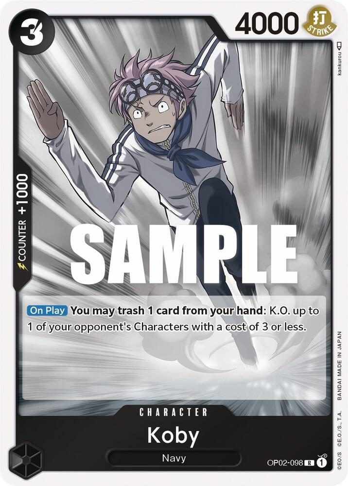 Koby OP02-098 card from Paramount War