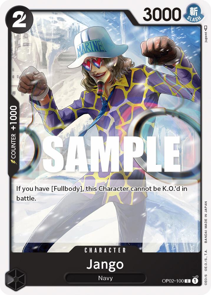 Jango OP02-100 card from Paramount War