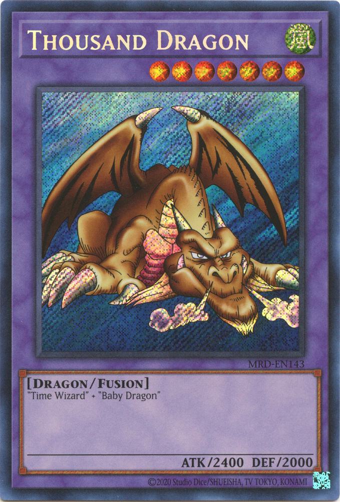 Thousand Dragon MRD-EN143 card from Metal Raiders (25th Anniversary Edition)