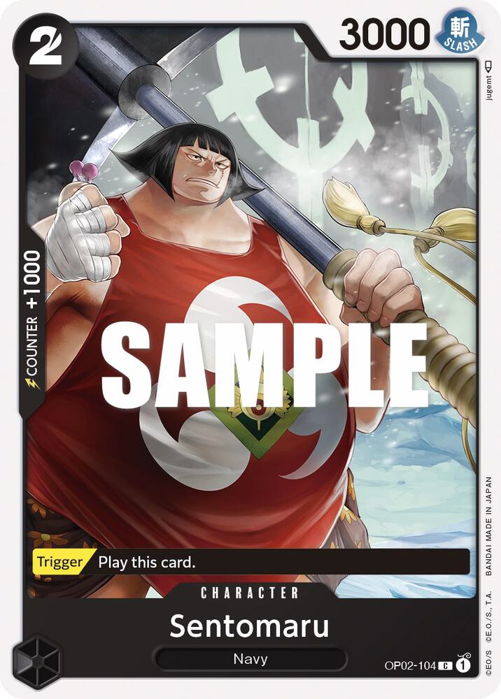 Sentomaru OP02-104 card from Paramount War