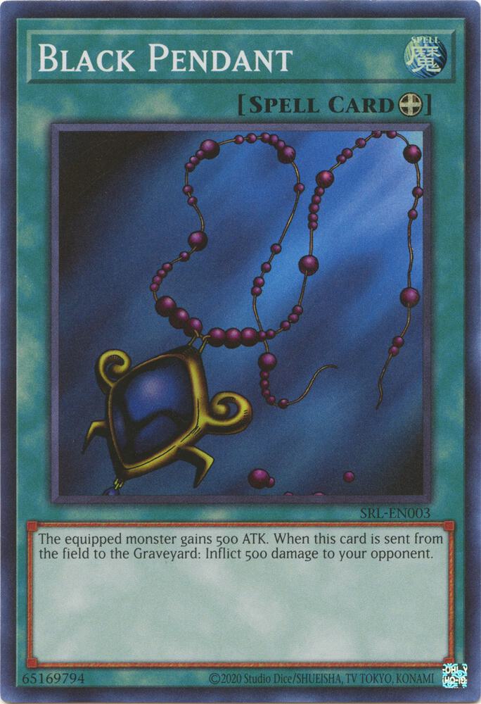 Black Pendant SRL-EN003 card from Spell Ruler (25th Anniversary Edition)