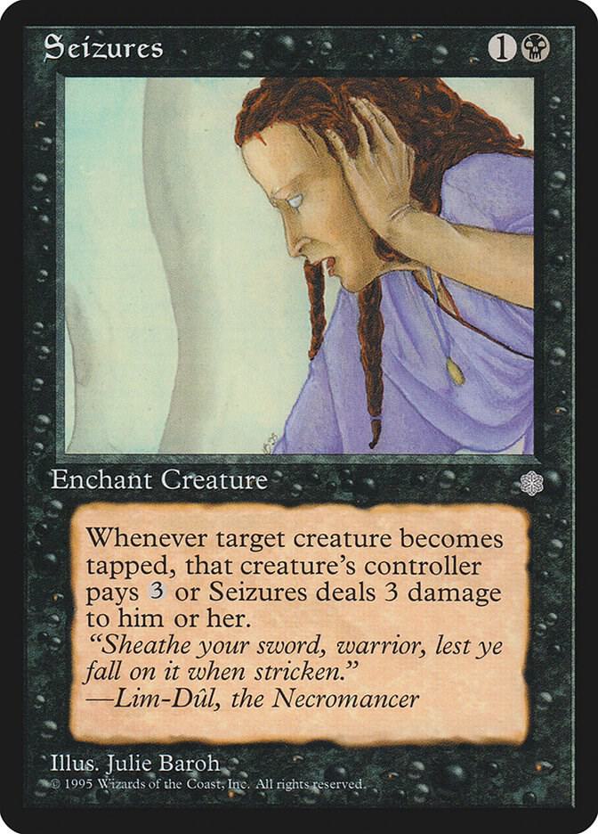 Seizures card from Ice Age