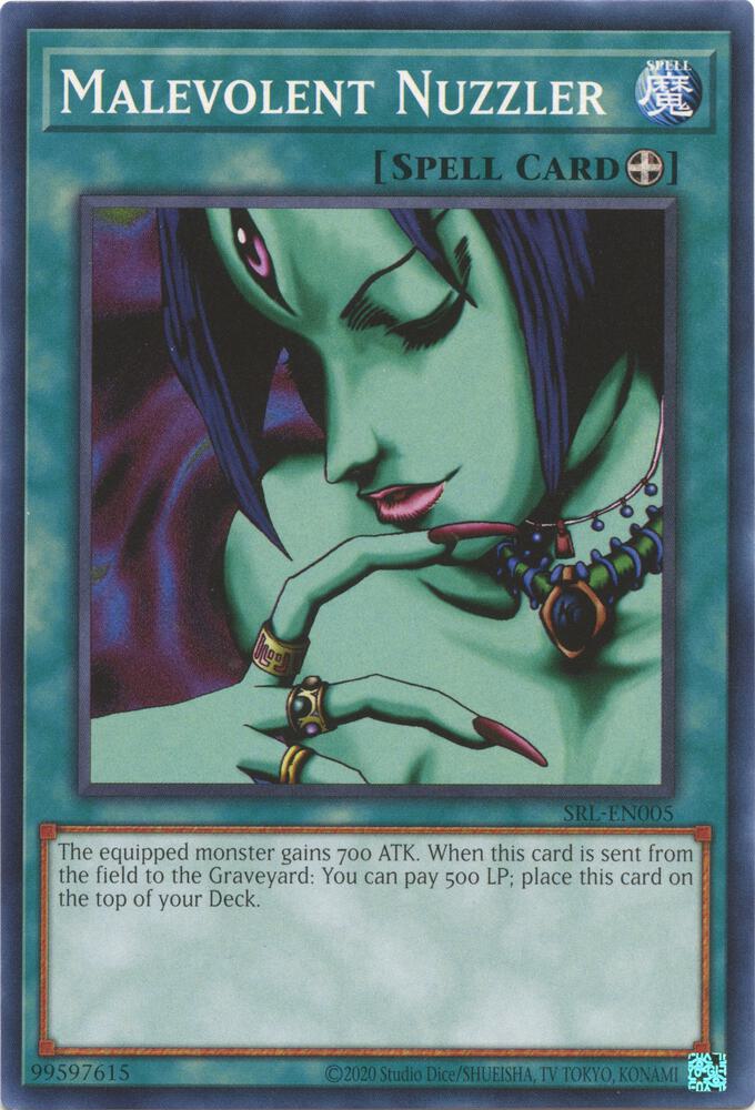 Malevolent Nuzzler SRL-EN005 card from Spell Ruler (25th Anniversary Edition)
