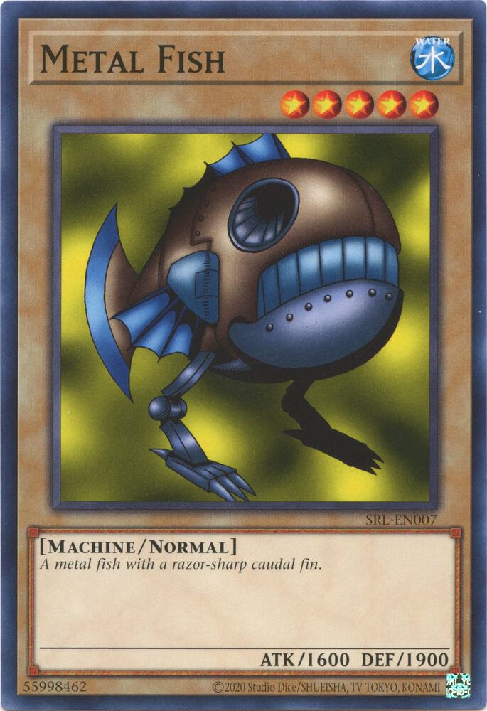 Metal Fish SRL-EN007 card from Spell Ruler (25th Anniversary Edition)