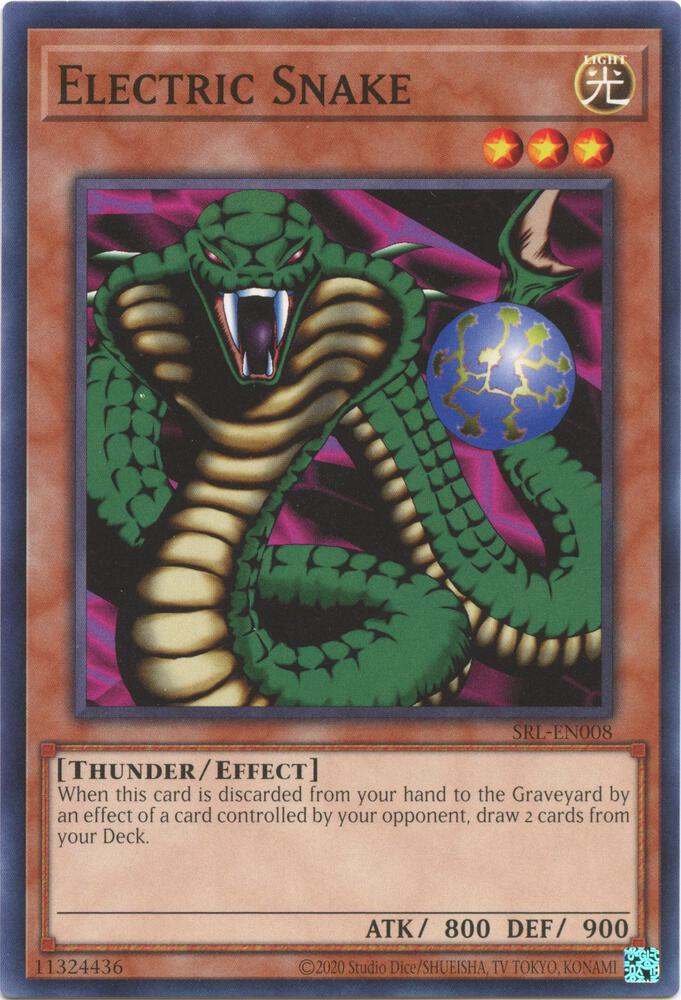 Electric Snake SRL-EN008 card from Spell Ruler (25th Anniversary Edition)