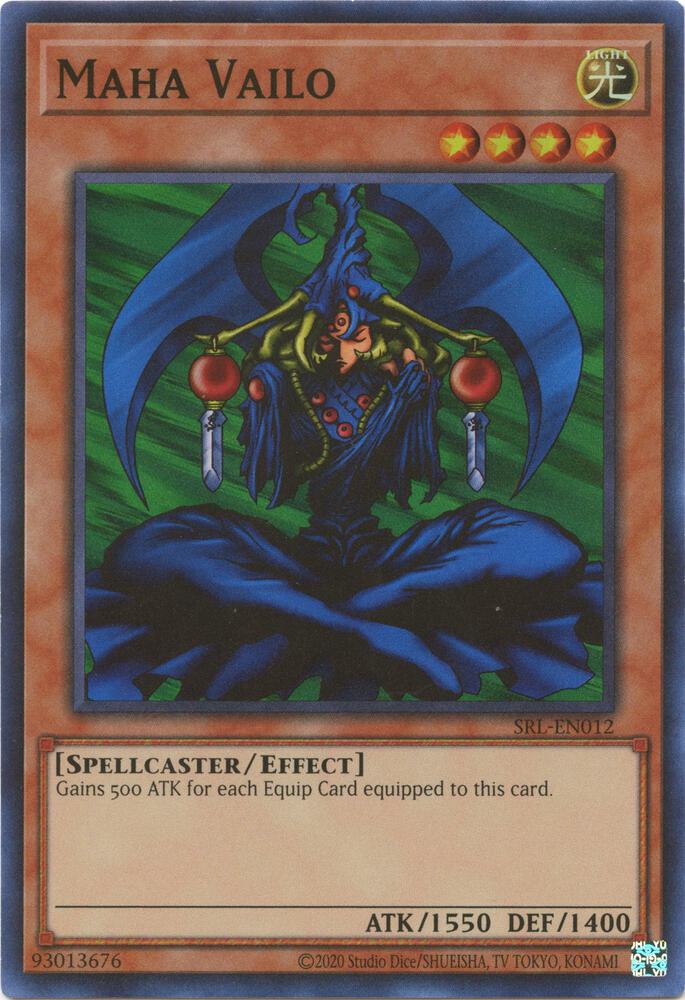 Maha Vailo SRL-EN012 card from Spell Ruler (25th Anniversary Edition)