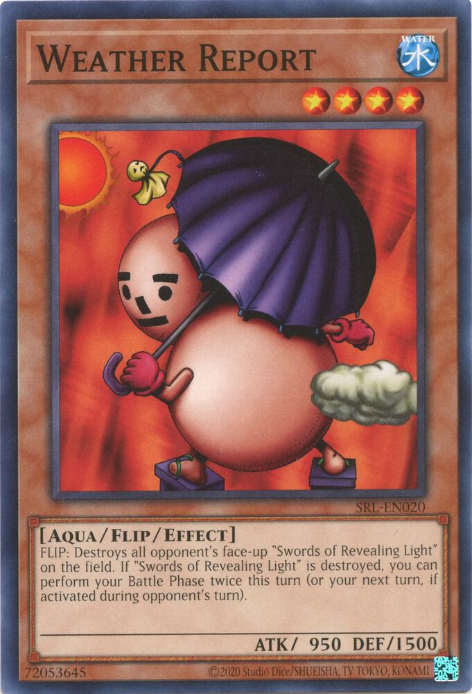 Weather Report SRL-EN020 card from Spell Ruler (25th Anniversary Edition)