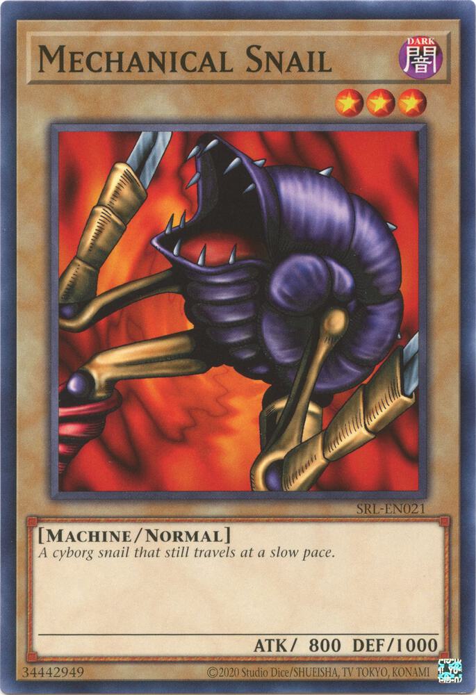 Mechanical Snail SRL-EN021 card from Spell Ruler (25th Anniversary Edition)