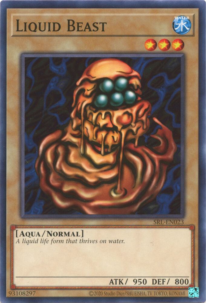 Liquid Beast SRL-EN023 card from Spell Ruler (25th Anniversary Edition)