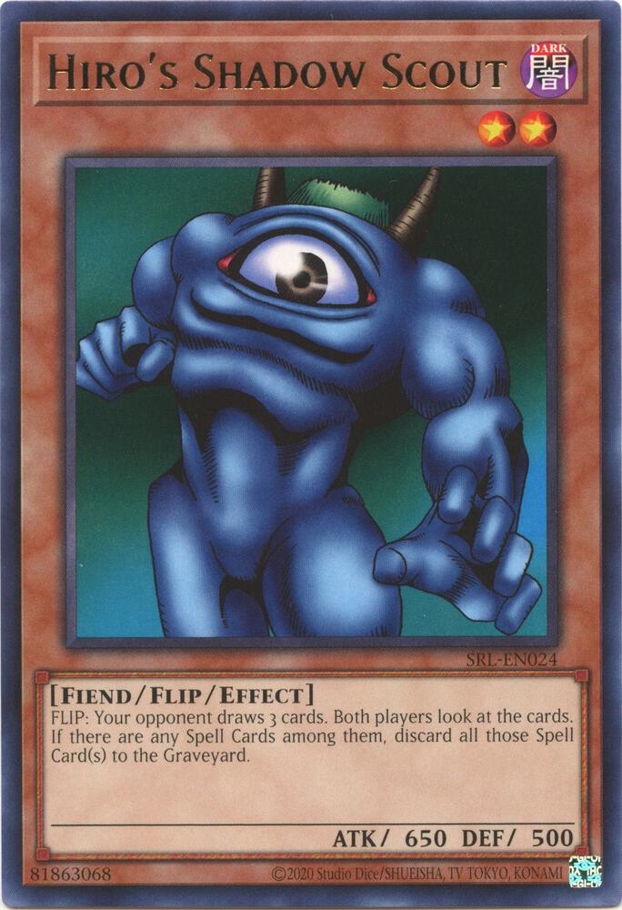 Hiro's Shadow Scout SRL-EN024 card from Spell Ruler (25th Anniversary Edition)
