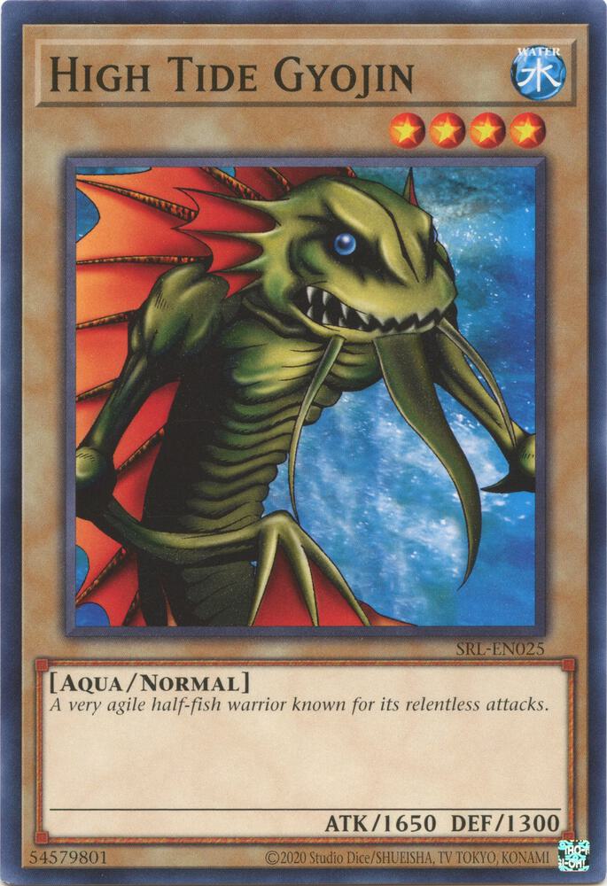 High Tide Gyojin SRL-EN025 card from Spell Ruler (25th Anniversary Edition)