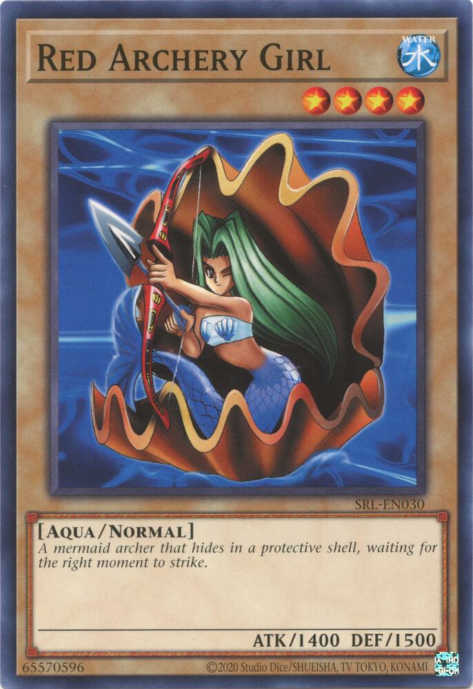 Red Archery Girl SRL-EN030 card from Spell Ruler (25th Anniversary Edition)