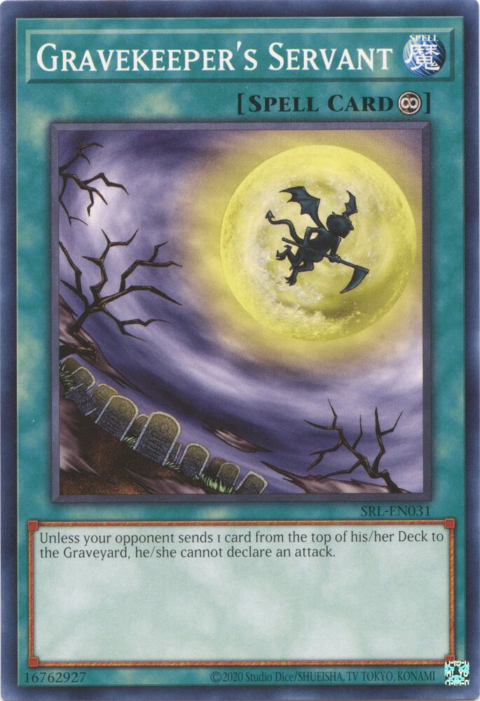 Gravekeeper's Servant SRL-EN031 card from Spell Ruler (25th Anniversary Edition)