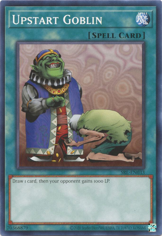 Upstart Goblin SRL-EN033 card from Spell Ruler (25th Anniversary Edition)