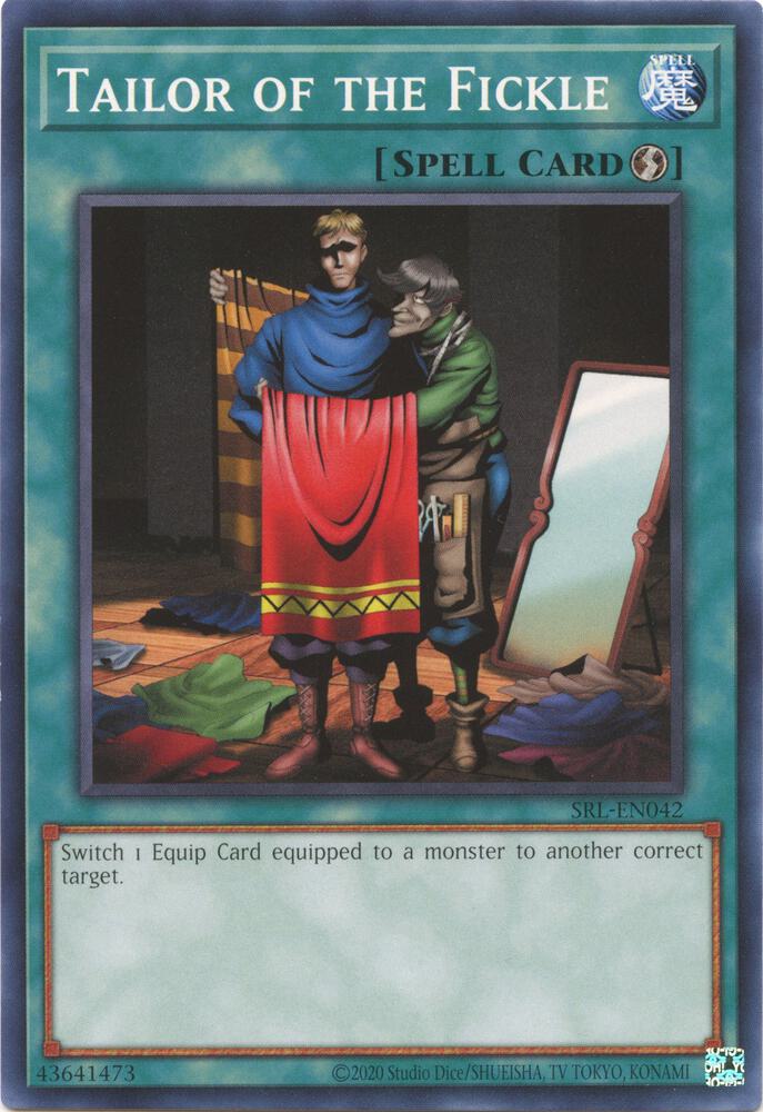 Tailor of the Fickle SRL-EN042 card from Spell Ruler (25th Anniversary Edition)
