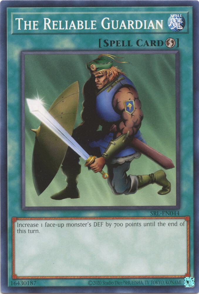 The Reliable Guardian SRL-EN044 card from Spell Ruler (25th Anniversary Edition)
