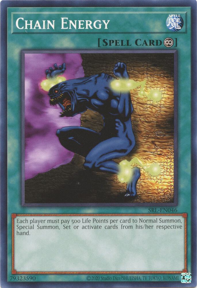 Chain Energy SRL-EN046 card from Spell Ruler (25th Anniversary Edition)
