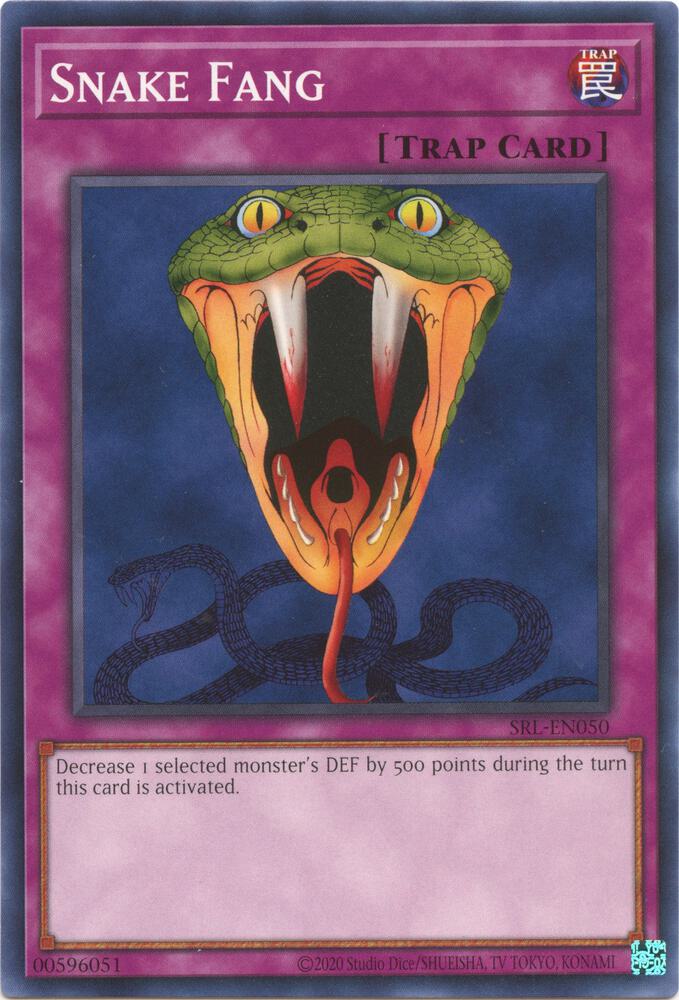 Snake Fang SRL-EN050 card from Spell Ruler (25th Anniversary Edition)