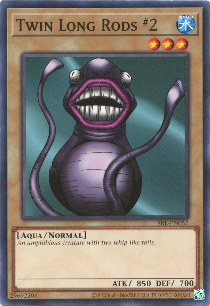 Twin Long Rods #2 SRL-EN057 card from Spell Ruler (25th Anniversary Edition)