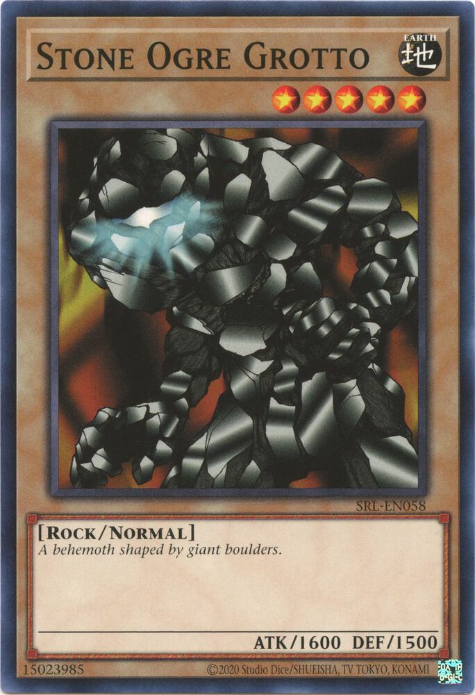 Stone Ogre Grotto SRL-EN058 card from Spell Ruler (25th Anniversary Edition)