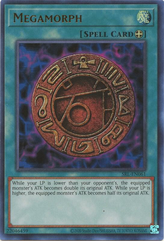 Megamorph SRL-EN061 card from Spell Ruler (25th Anniversary Edition)