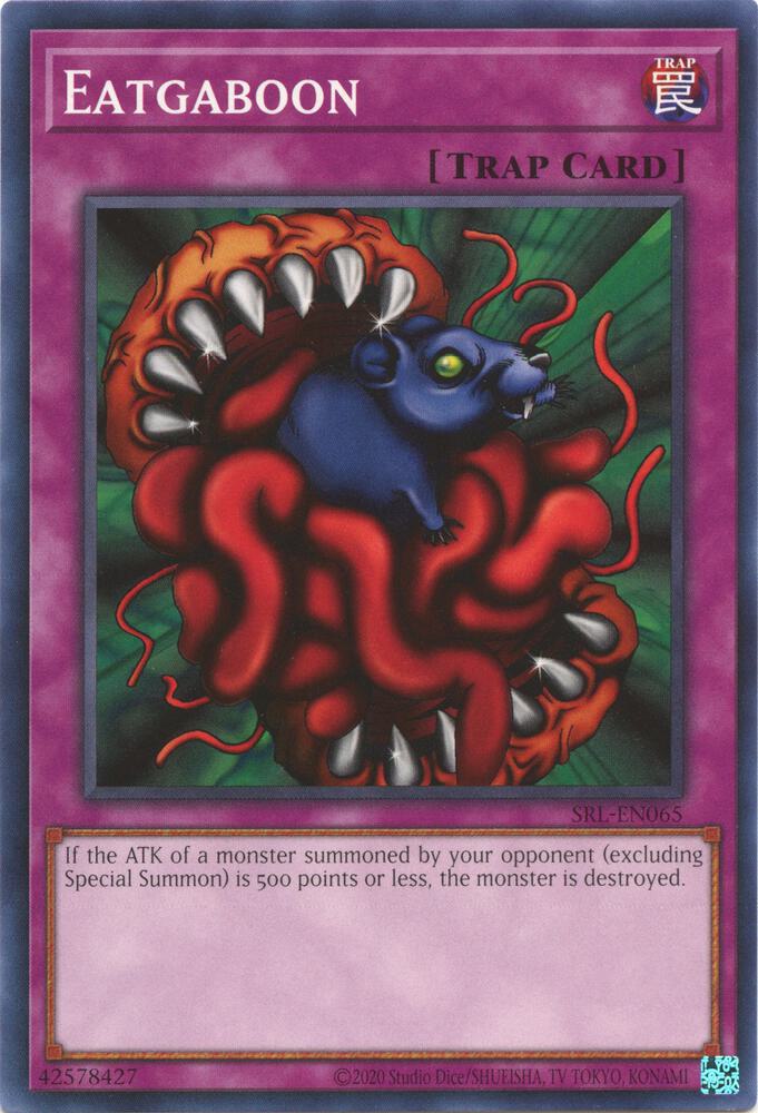 Eatgaboon SRL-EN065 card from Spell Ruler (25th Anniversary Edition)