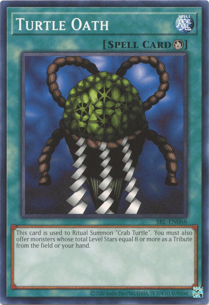 Turtle Oath SRL-EN066 card from Spell Ruler (25th Anniversary Edition)