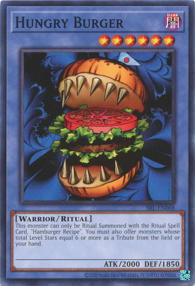 Hungry Burger SRL-EN068 card from Spell Ruler (25th Anniversary Edition)