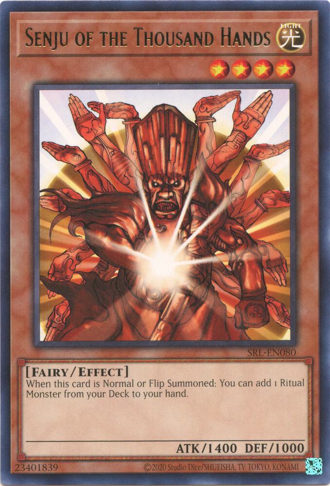 Senju of the Thousand Hands SRL-EN080 card from Spell Ruler (25th Anniversary Edition)