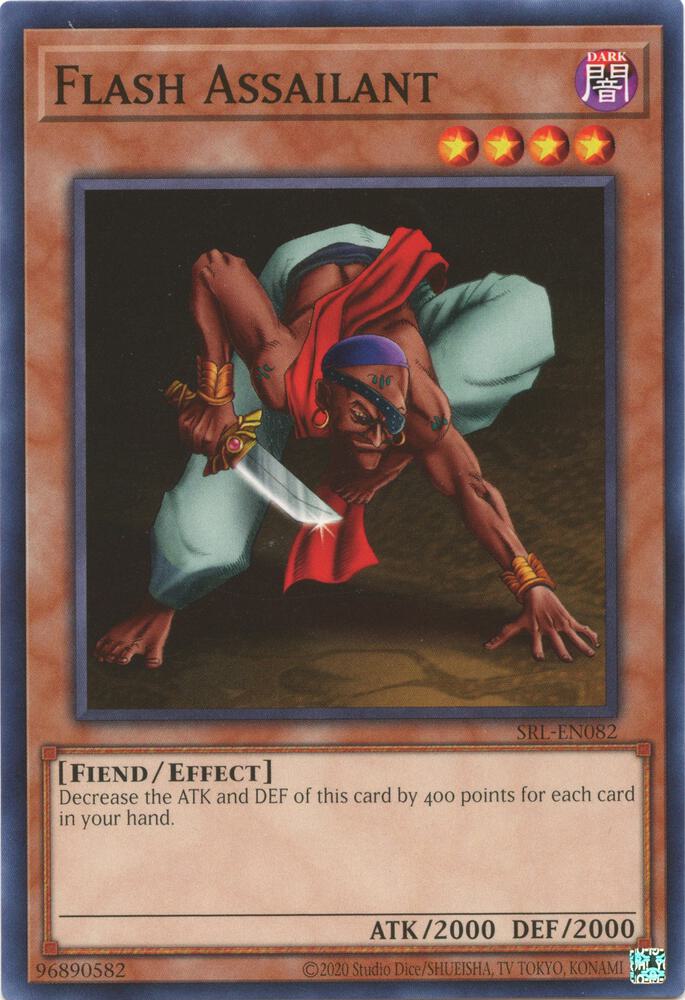 Flash Assailant SRL-EN082 card from Spell Ruler (25th Anniversary Edition)