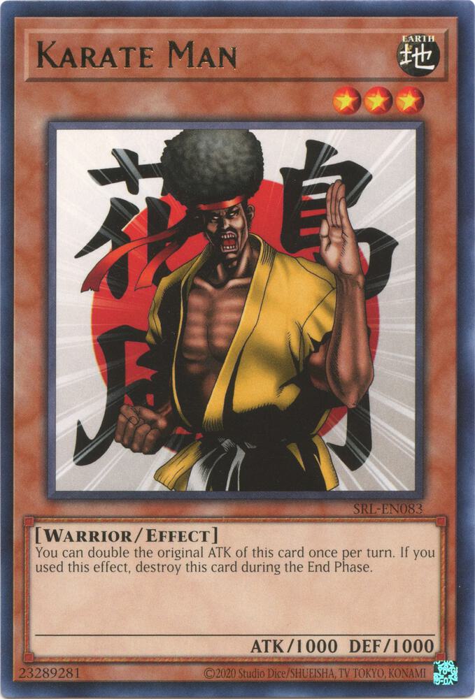 Karate Man SRL-EN083 card from Spell Ruler (25th Anniversary Edition)