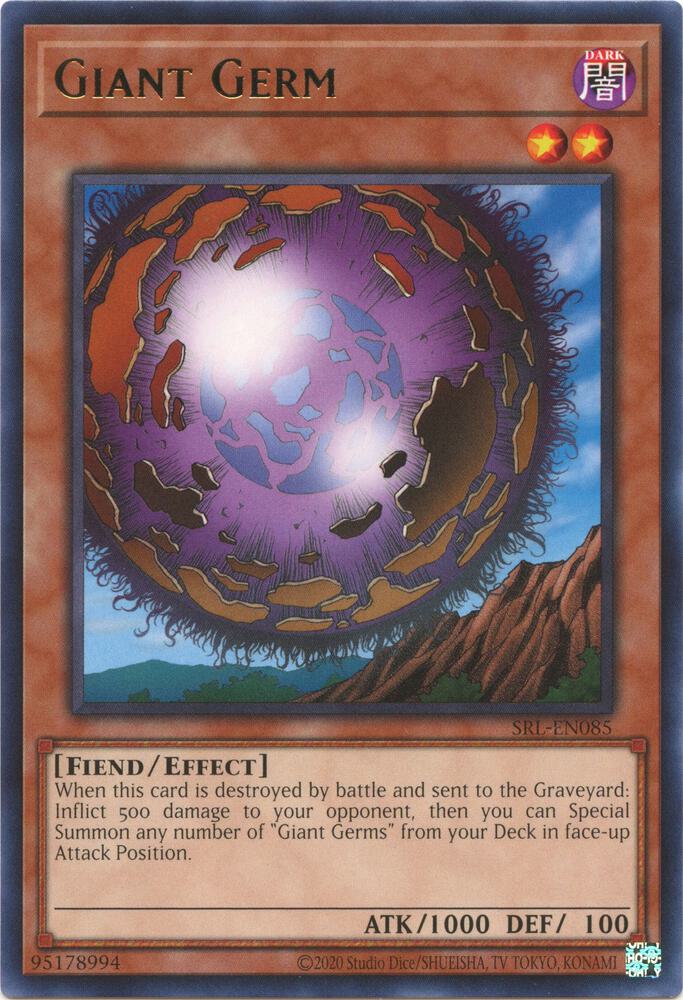 Giant Germ SRL-EN085 card from Spell Ruler (25th Anniversary Edition)