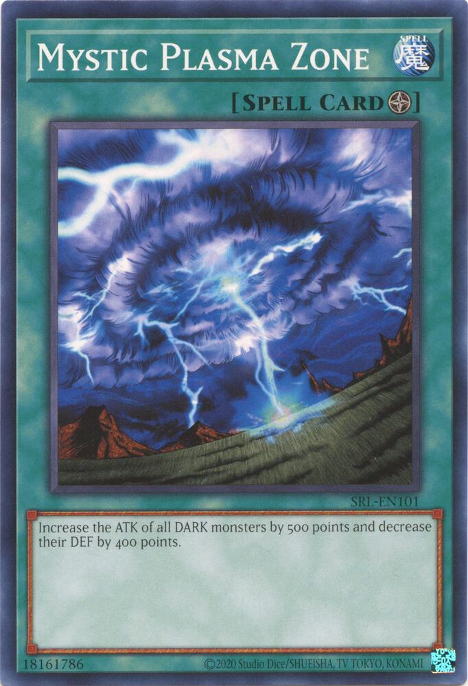 Mystic Plasma Zone SRL-EN101 card from Spell Ruler (25th Anniversary Edition)