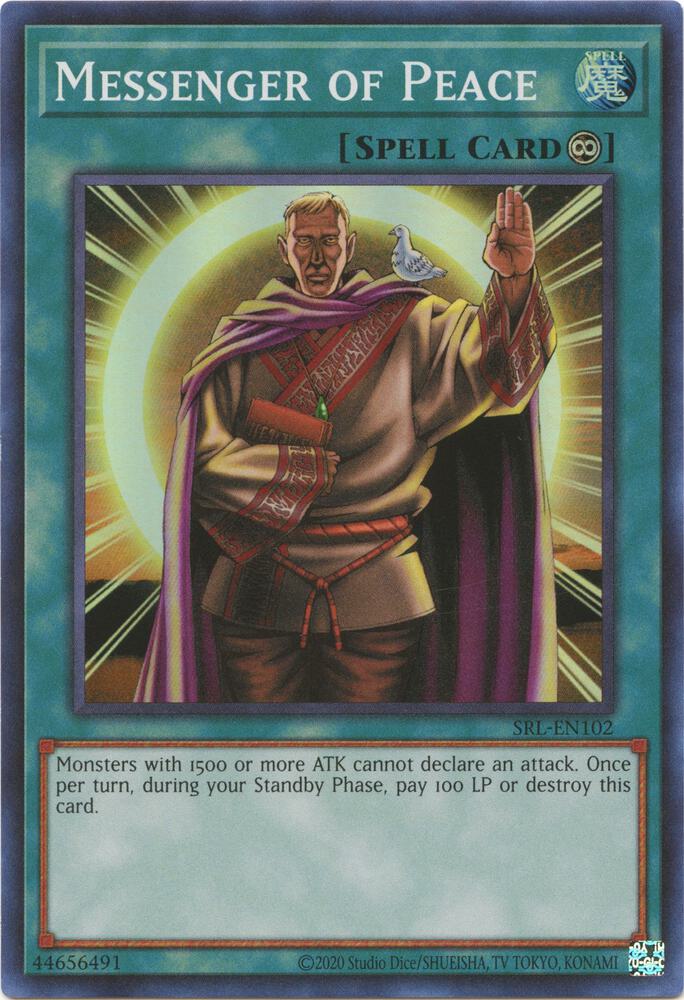 Messenger of Peace SRL-EN102 card from Spell Ruler (25th Anniversary Edition)