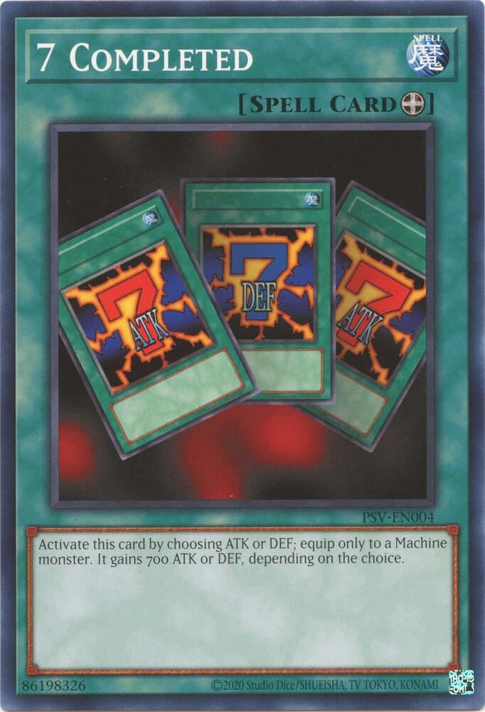 7 Completed PSV-EN004 card from Pharaoh's Servant (25th Anniversary Edition)