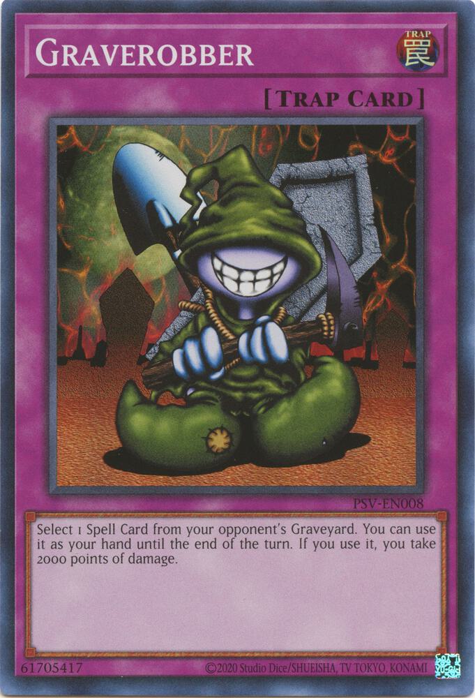 Graverobber PSV-EN008 card from Pharaoh's Servant (25th Anniversary Edition)